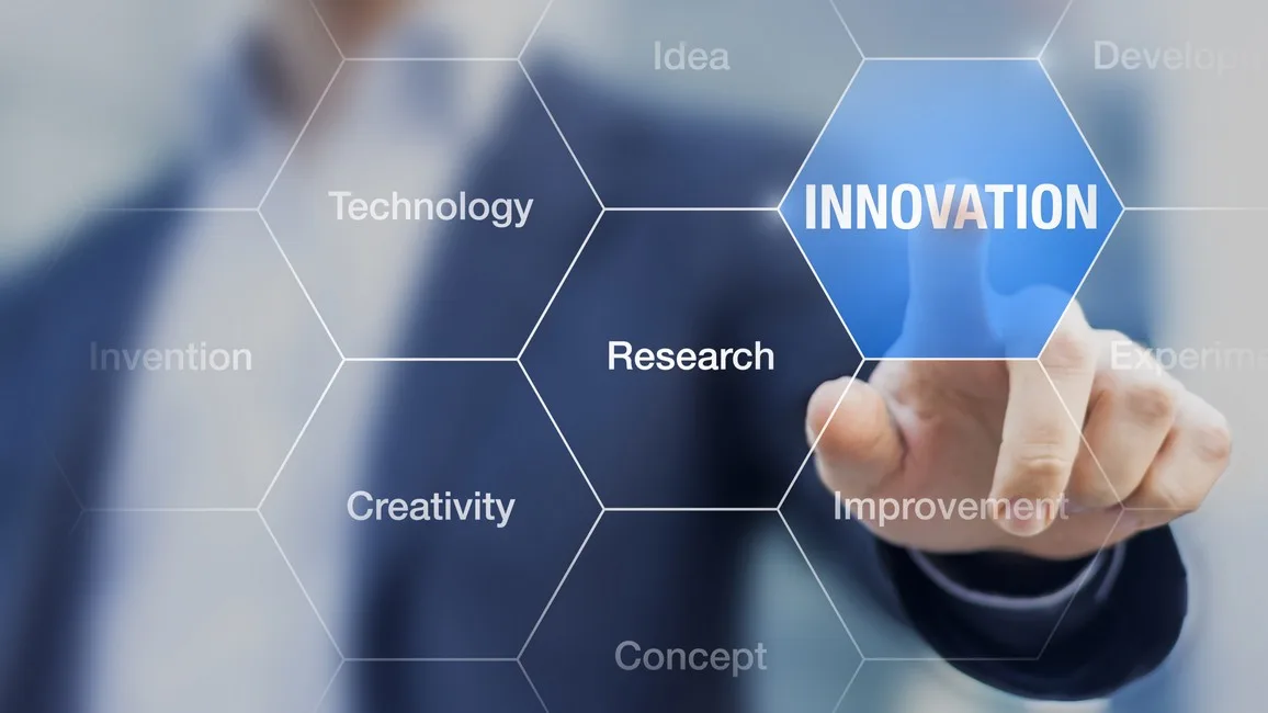 PellasX - Innovation concept presented by a consultant in management on we