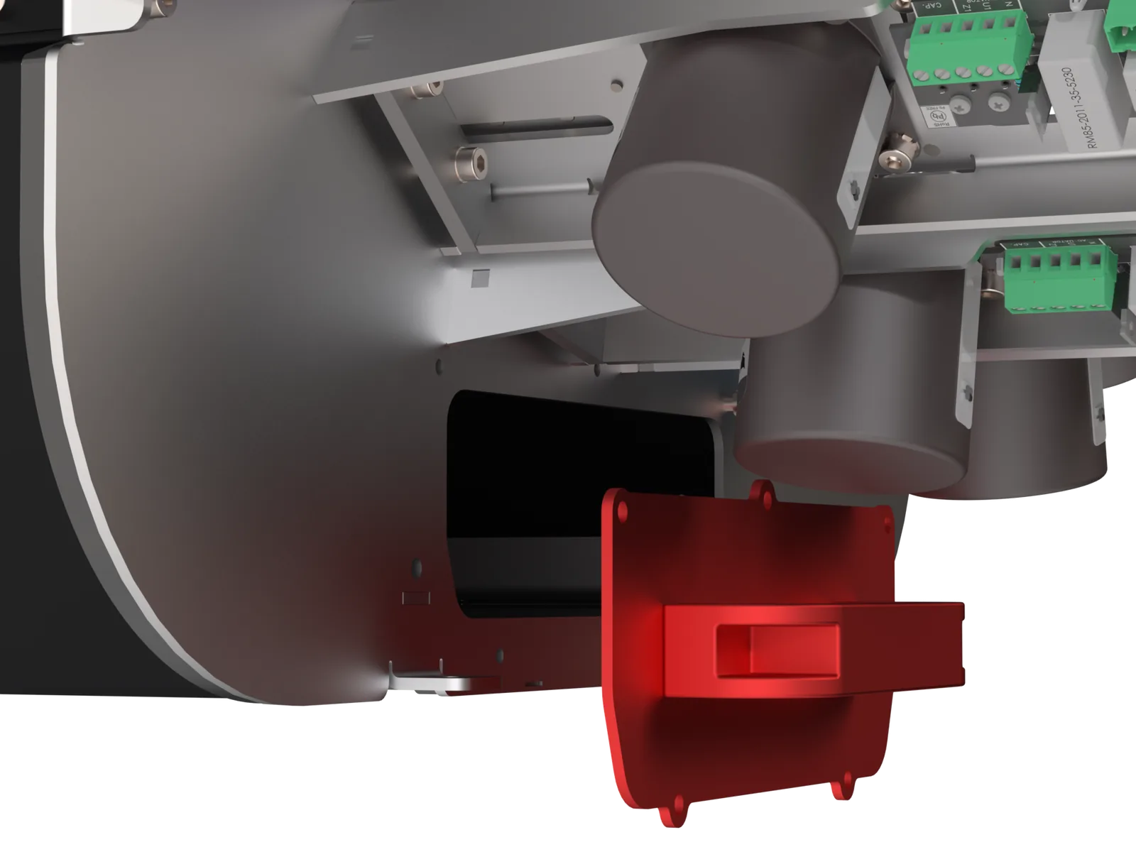 PellasX ECOS 500 - inspection port for cleaning without disassembly
